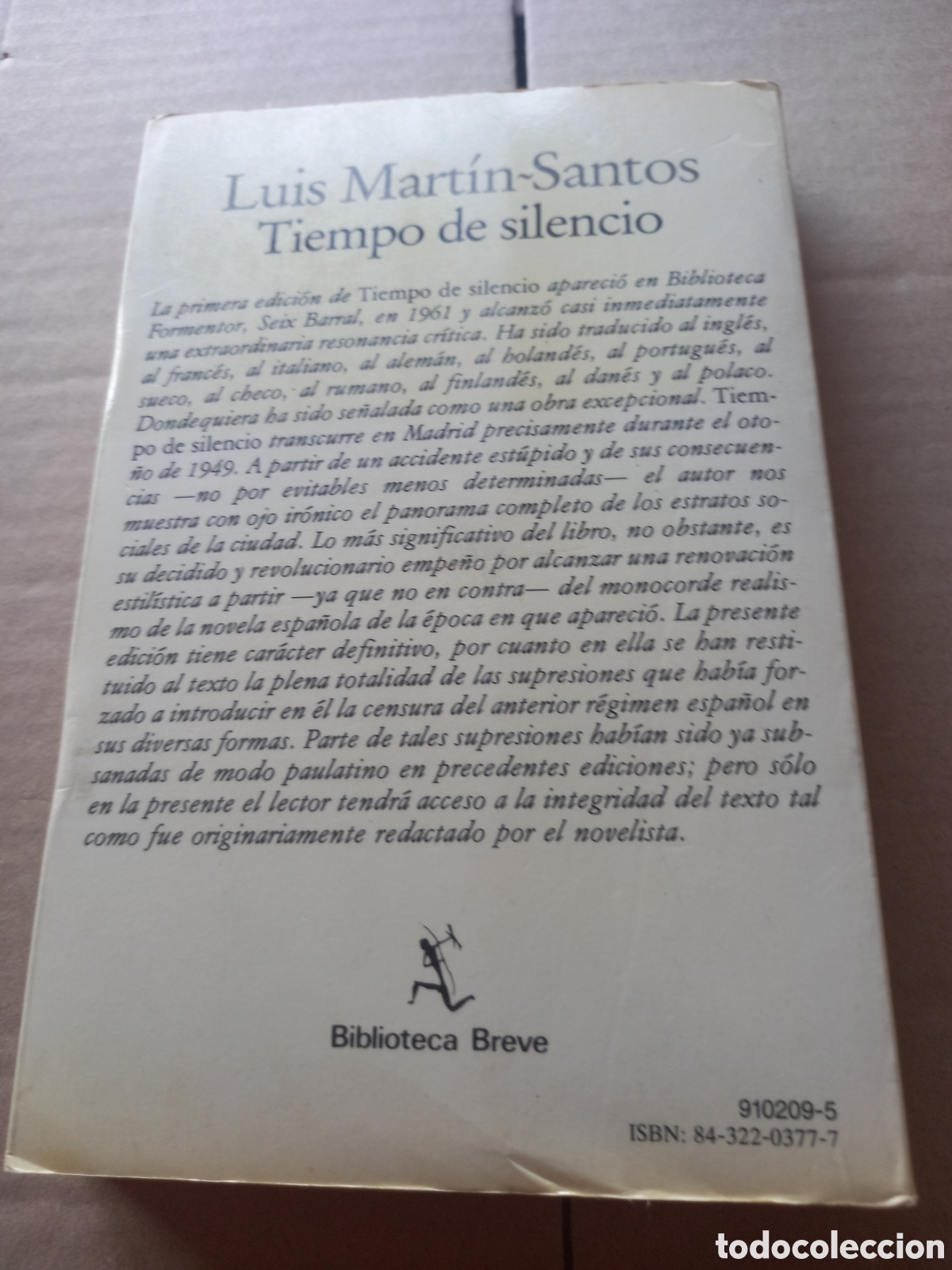 Libros de segunda mano: Libro Luis Mart&iacute;n Santos - Foto 2
