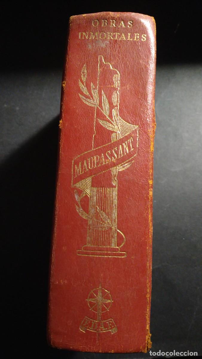 Libros de segunda mano: MAUPASSANT - OBRAS INMORTALES - Foto 2