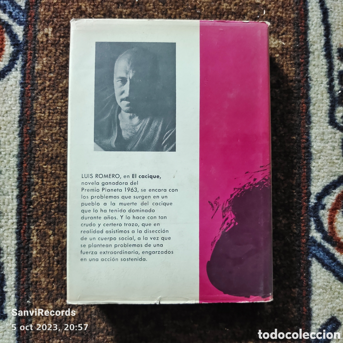 Libros de segunda mano: EL CACIQUE (LUIS ROMERO) - Foto 2