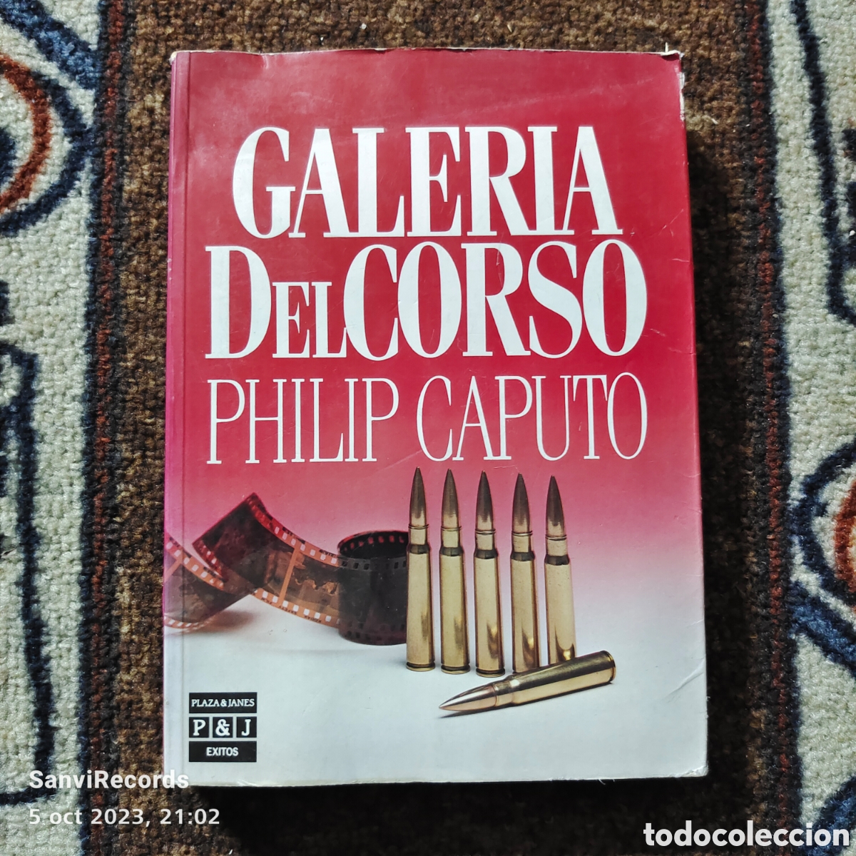 Libros de segunda mano: GALERIA DEL CORSO (PHILIP CAPUTO) (PLAZA & JANES) - Foto 1