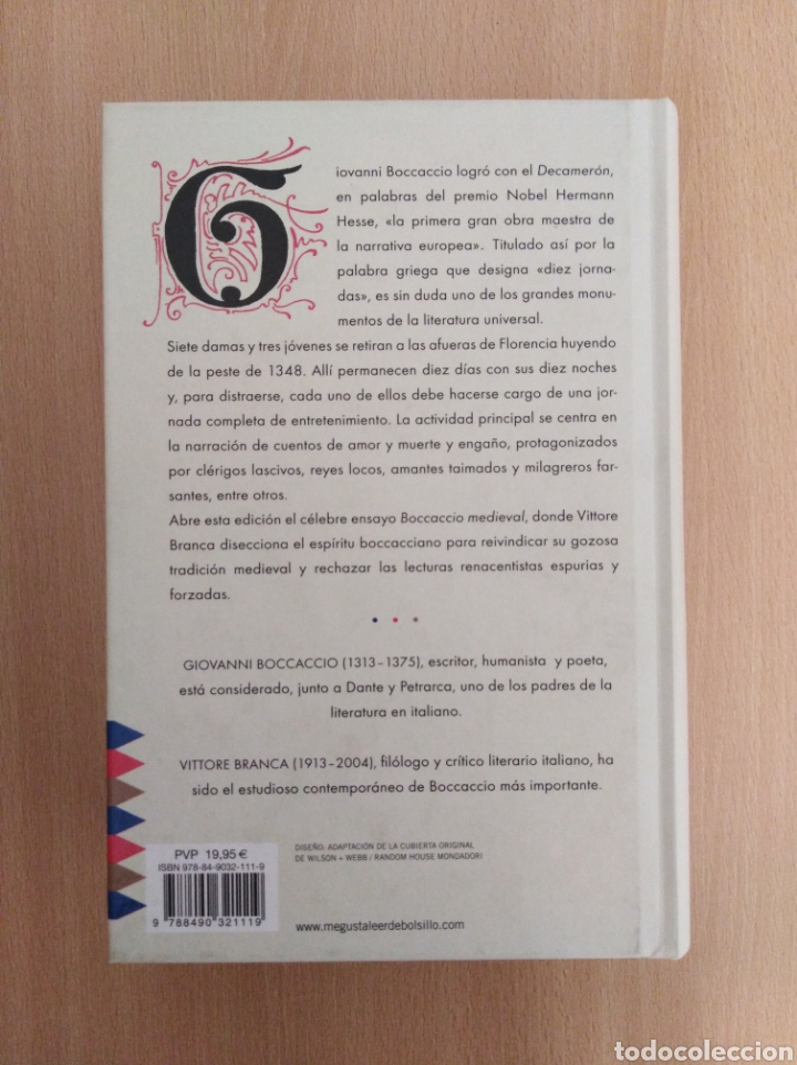 Libros de segunda mano: DECAMER&Oacute;N. Boccacio. Random House - Foto 2