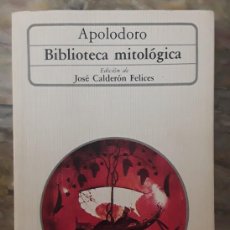 Libros de segunda mano: APOLODORO. BIBLIOTECA MITOLÓGICA. AKAL/CLÁSICA.