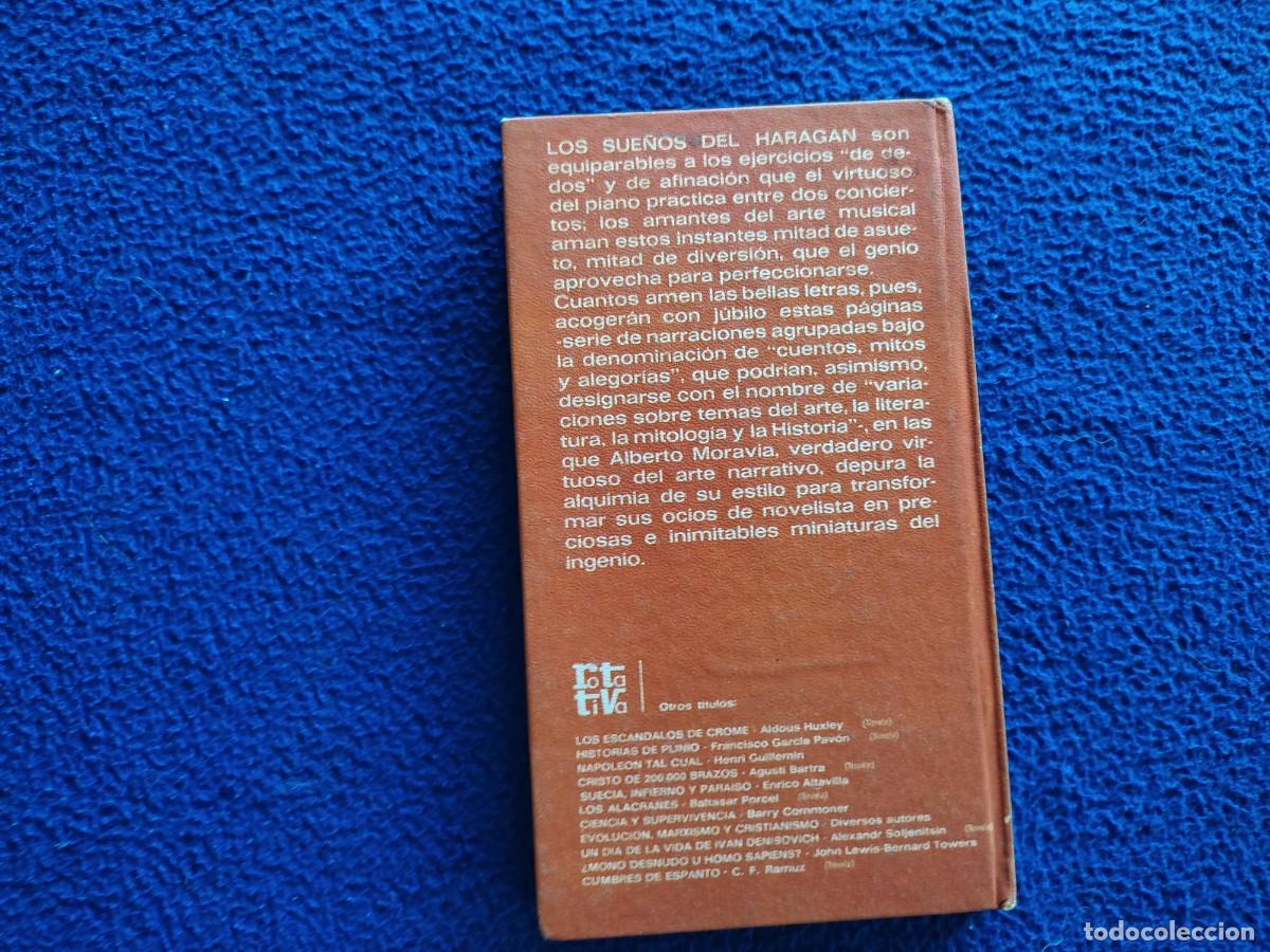 Libros de segunda mano: Los Sue&ntilde;os del Harag&aacute;n Alberto Moravia Editorial RotaTiva 1971 - Foto 3