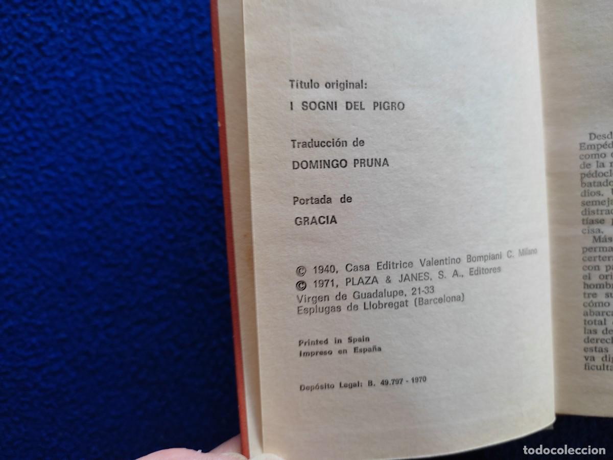 Libros de segunda mano: Los Sue&ntilde;os del Harag&aacute;n Alberto Moravia Editorial RotaTiva 1971 - Foto 6