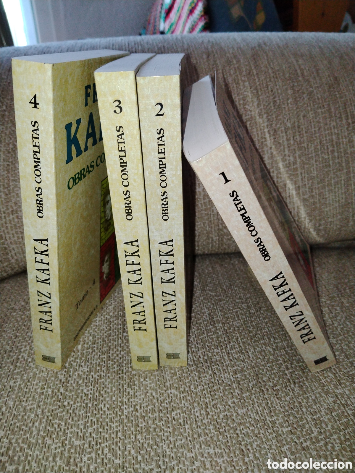 Libros de segunda mano: Franz Kafka. Obras completas. 4 tomos. - Foto 1