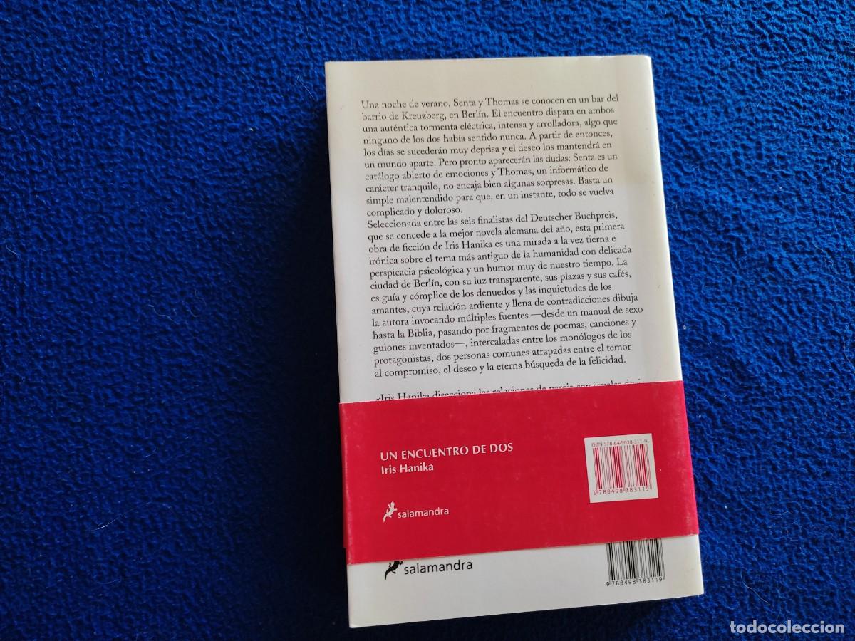Libros de segunda mano: Un Encuentro de Dos Iris Anika Ediciones Salamandra 2011 - Foto 3