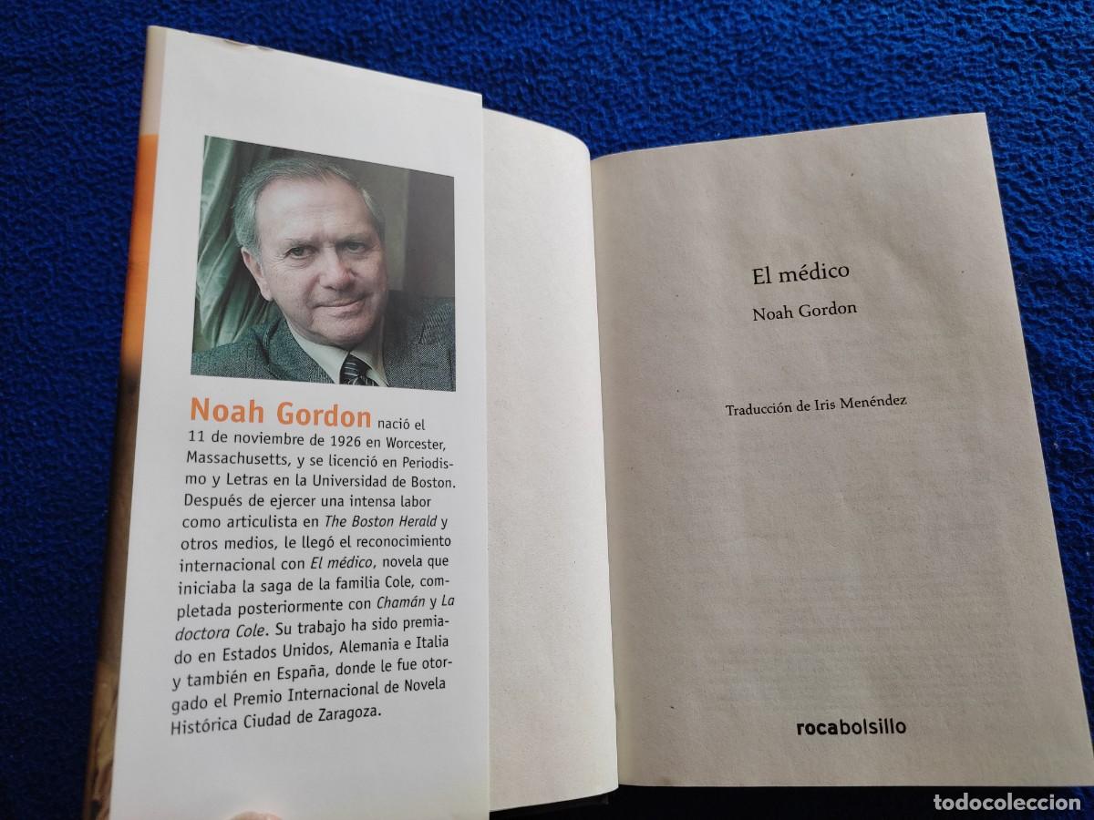 Libros de segunda mano: El M&eacute;dico Noah Gordon Editorial Roca 2013 - Foto 6