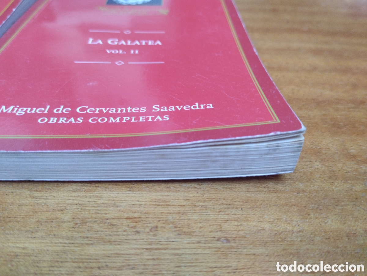 Libros de segunda mano: la Galatea, Miguel de Cervantes, ediciones Aneto - Foto 2