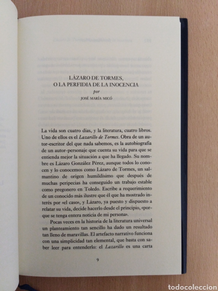 Libros de segunda mano: LAZARILLO DE TORMES. Edici&oacute;n de Marta Bold&uacute;. RBA - Foto 6