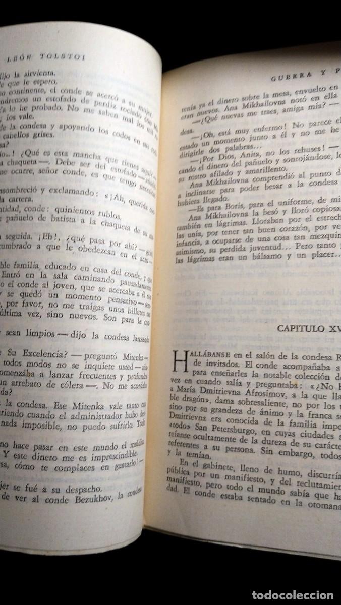 Libros de segunda mano: GUERRA Y PAZ - TOLSTOI - Foto 5