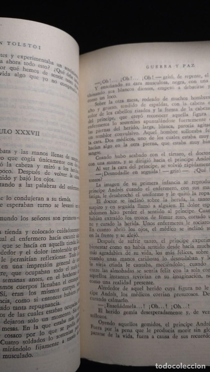 Libros de segunda mano: GUERRA Y PAZ - TOLSTOI - Foto 7