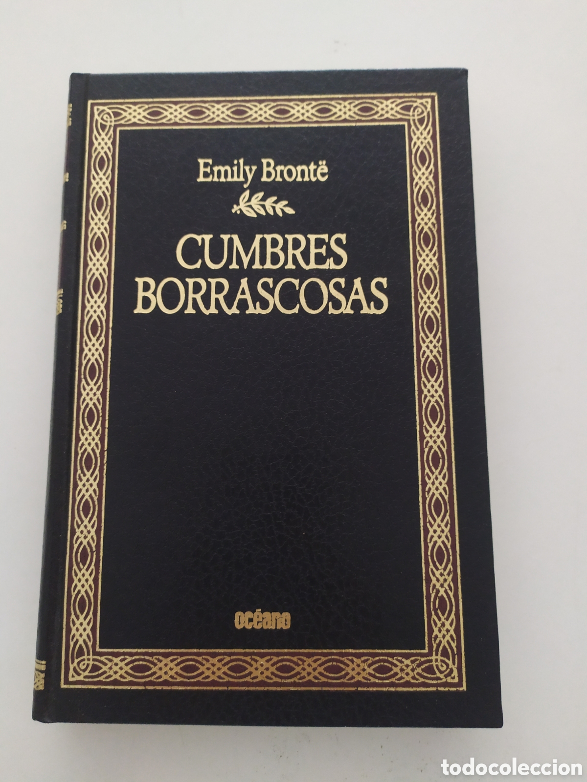 Libros de segunda mano: CUMBRES BORRASCOSAS. EMILY BRONTE. OC&Eacute;ANO 1989. - Foto 1
