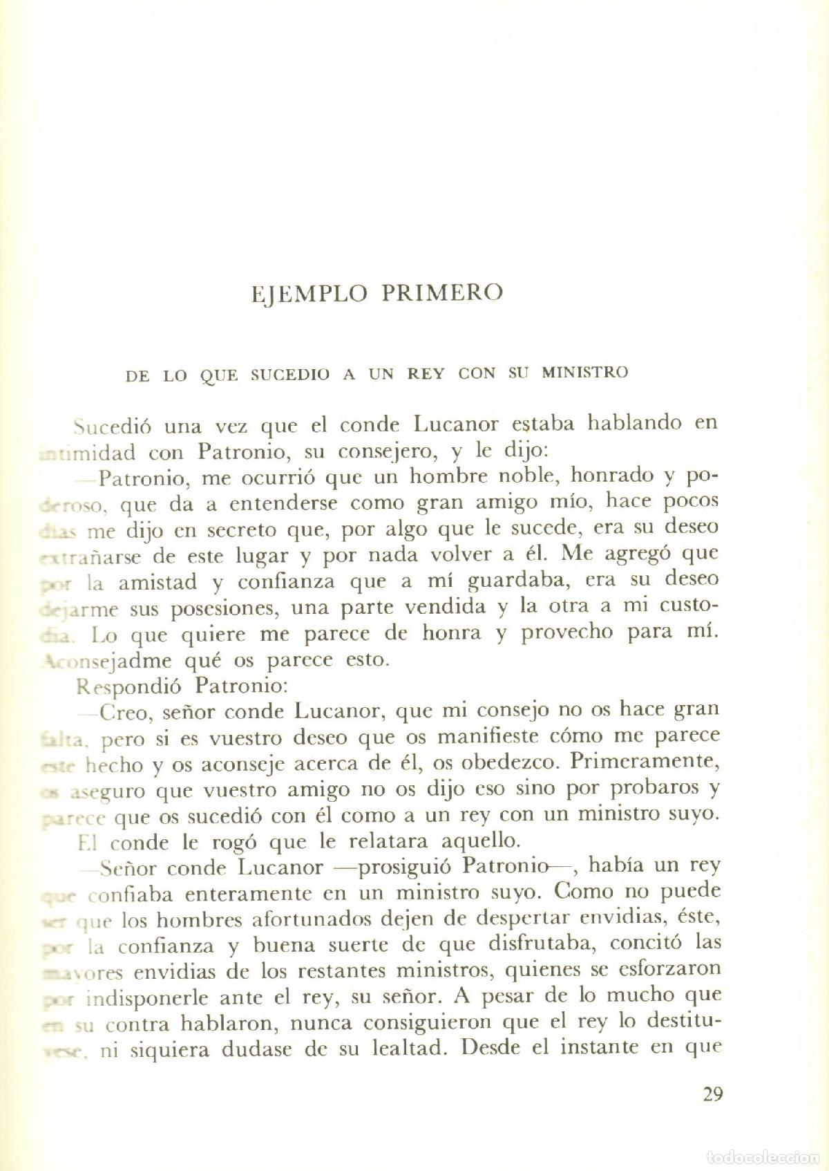 Libros de segunda mano: El conde Lucanor - Don Juan Manuel - Foto 2
