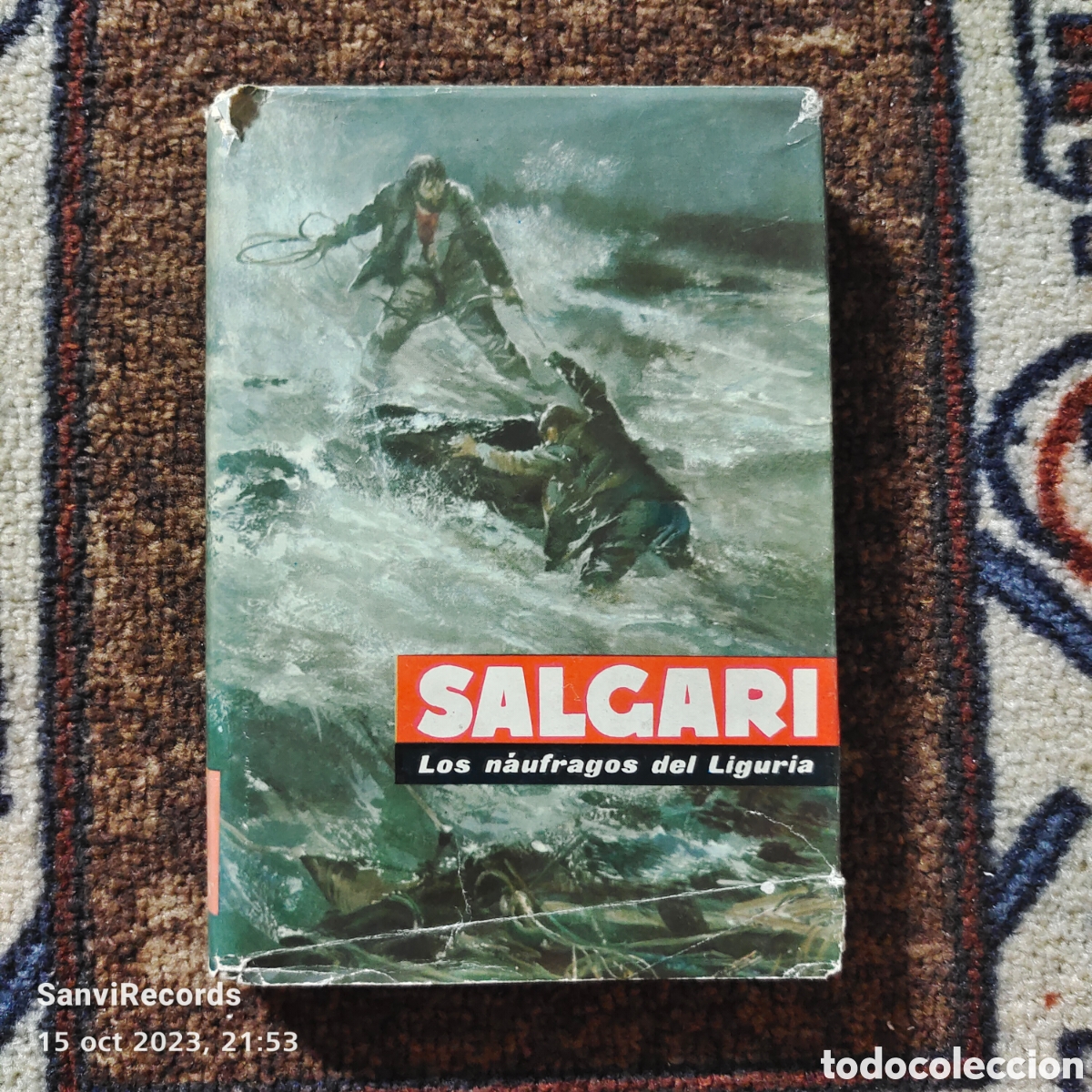 Libros de segunda mano: SALGARI N&deg; 43: LOS N&Aacute;UFRAGOS DEL LIGURIA (E. SALGARI) (EDITORIAL MOLINO) - Foto 1