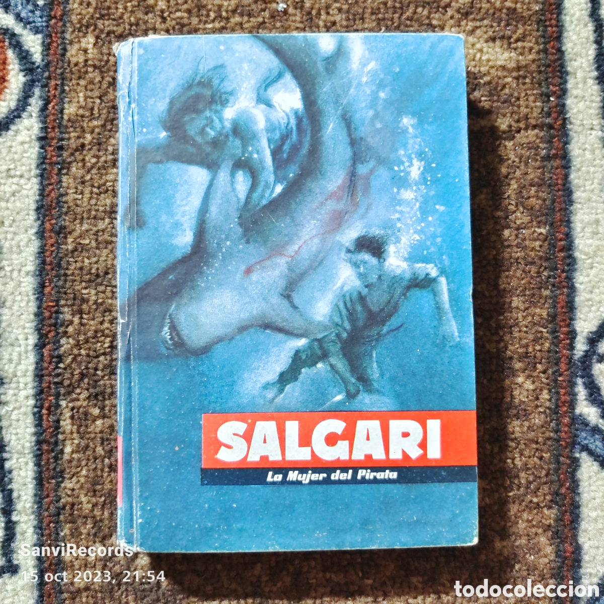 Libros de segunda mano: SALGARI N&deg; 27: LA MUJER DEL PIRATA (E. SALGARI) (EDITORIAL MOLINO) - Foto 1