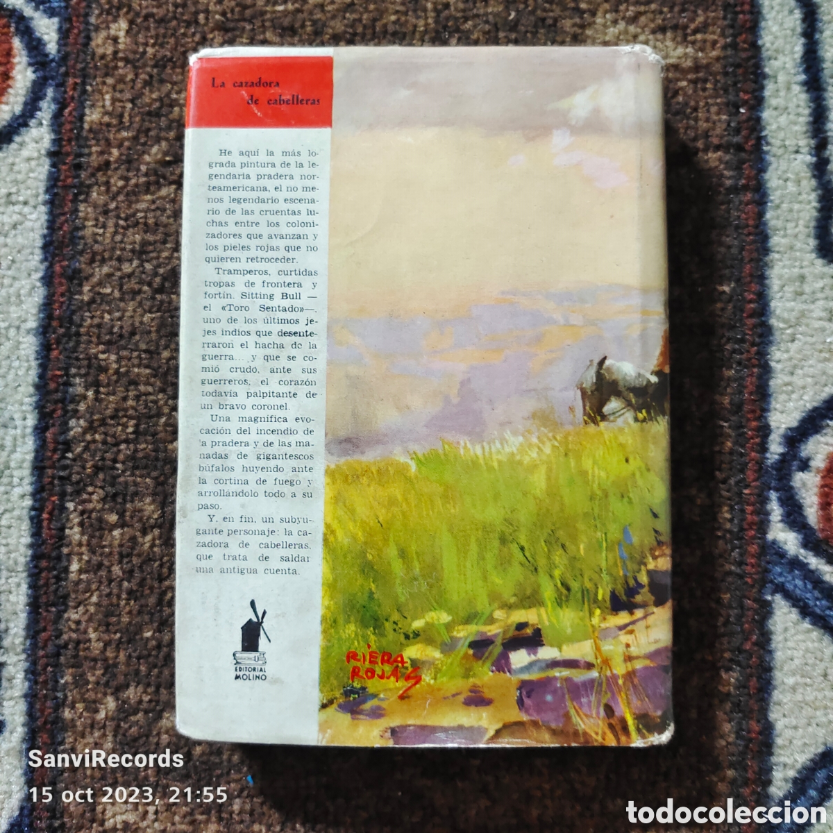Libros de segunda mano: SALGARI N&deg; 1: LA CAZADORA DE CABELLERAS (E. SALGARI) (EDITORIAL MOLINO) - Foto 2