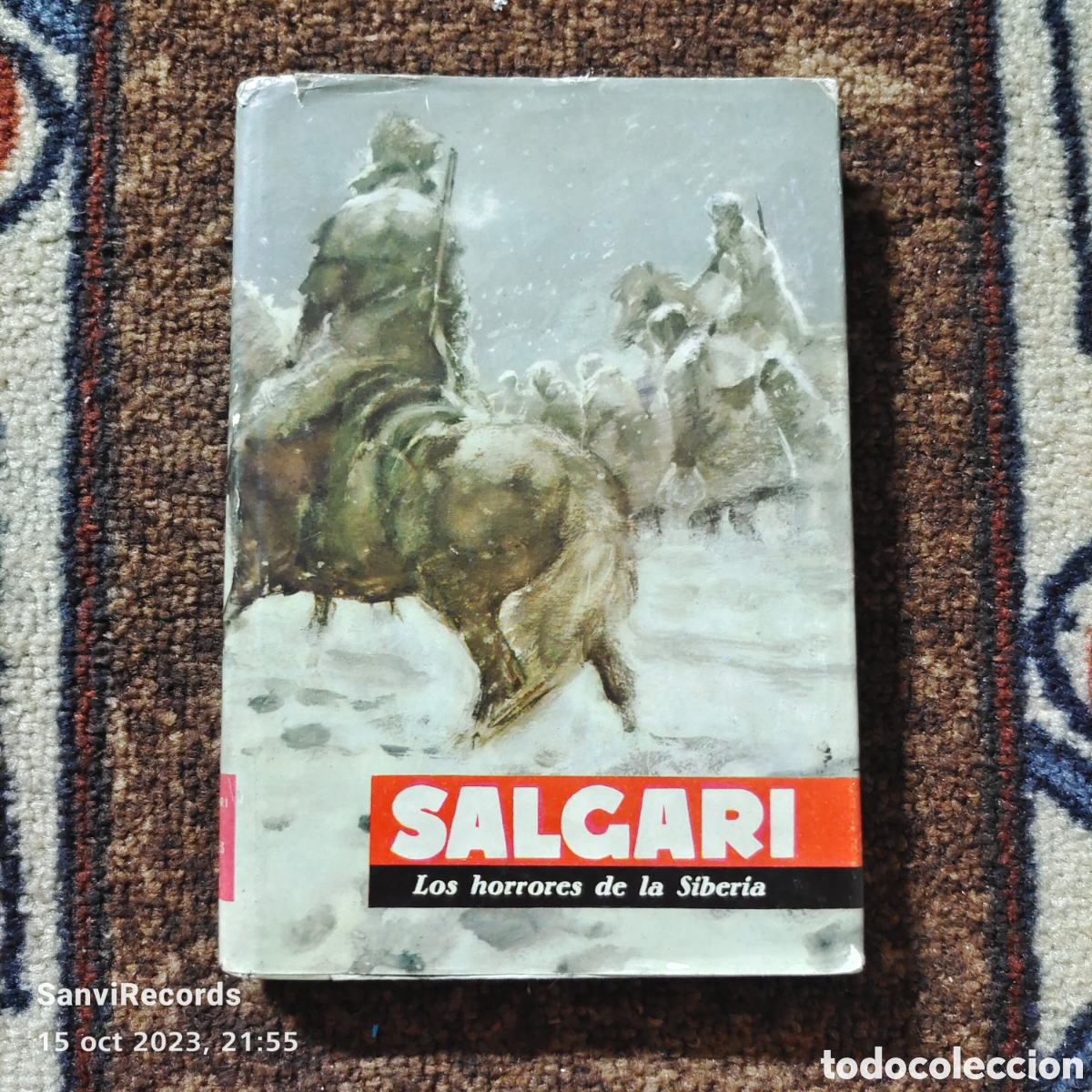 Libros de segunda mano: SALGARI N&deg; 57: LOS HORRORES DE LA SIBERIA (E. SALGARI) (EDITORIAL MOLINO) - Foto 1
