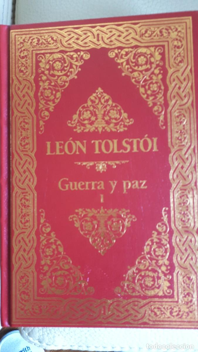 Libros de segunda mano: Guerra y paz Tomo I encuadernado - Foto 1