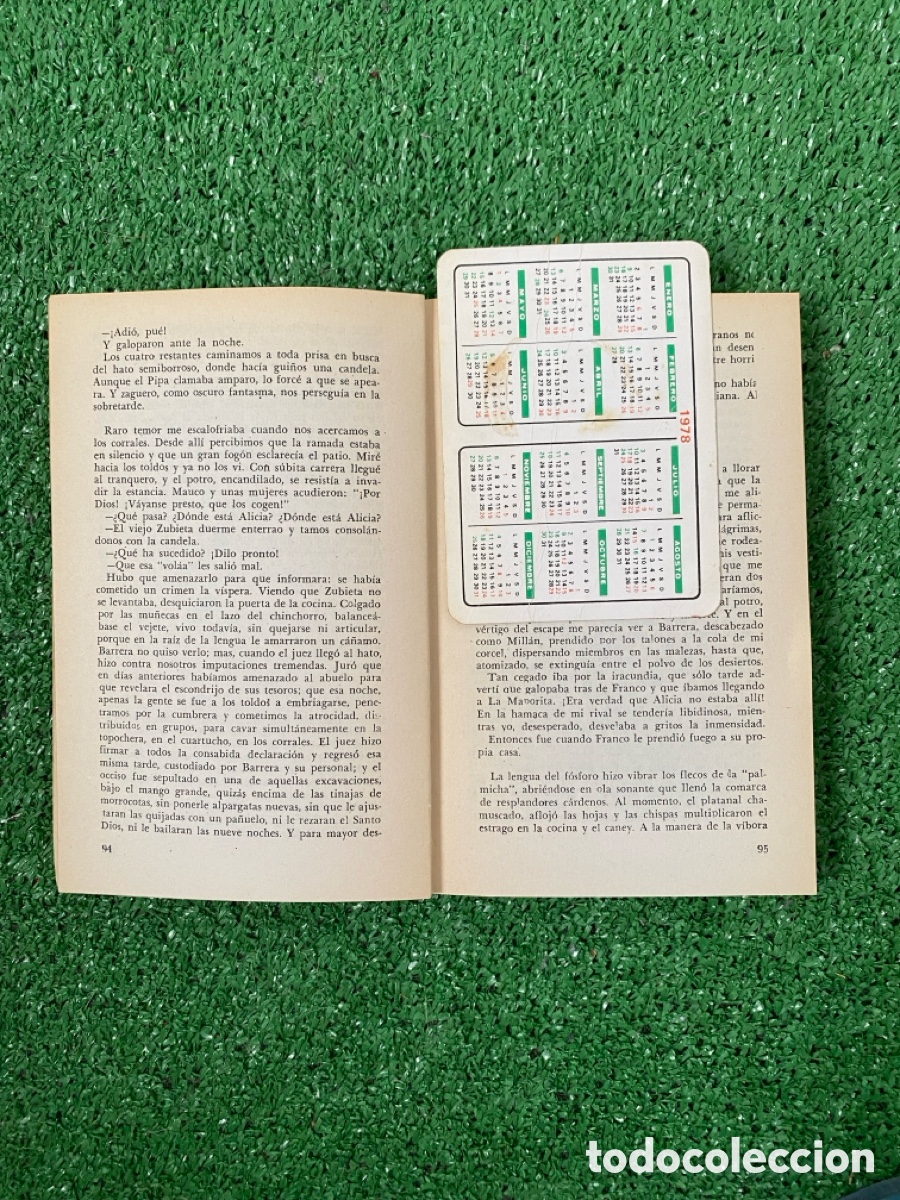 Libros de segunda mano: La vor&aacute;gine + calendario de bolsillo a&ntilde;o 1978 - Foto 5