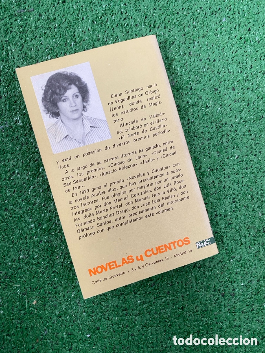 Libros de segunda mano: &Aacute;cidos d&iacute;as Elena Santiago - Foto 5