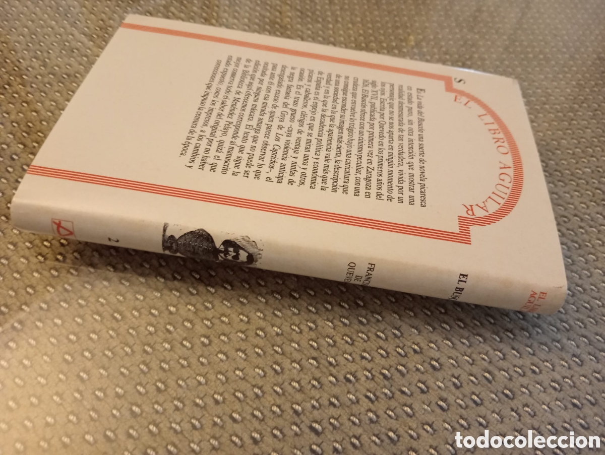 Libros de segunda mano: El Busc&oacute;n / Francisco de Quevedo. Colecci&oacute;n El libro Aguilar, 2 - Foto 4