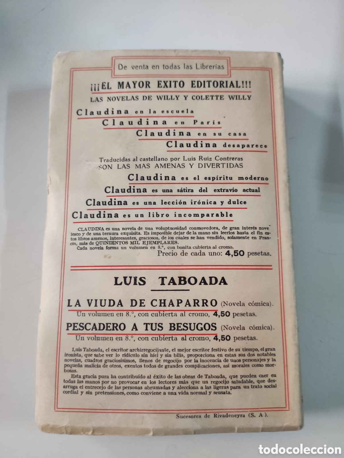 Libros de segunda mano: LA ILUSTRE CASA DE RAMIRES .- Eca de Queiroz . - Foto 2