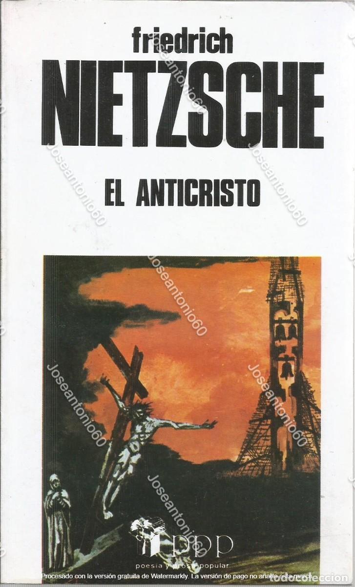 Libros de segunda mano: El anticristo. Friedrich Nietzsche. 1984 - Foto 1