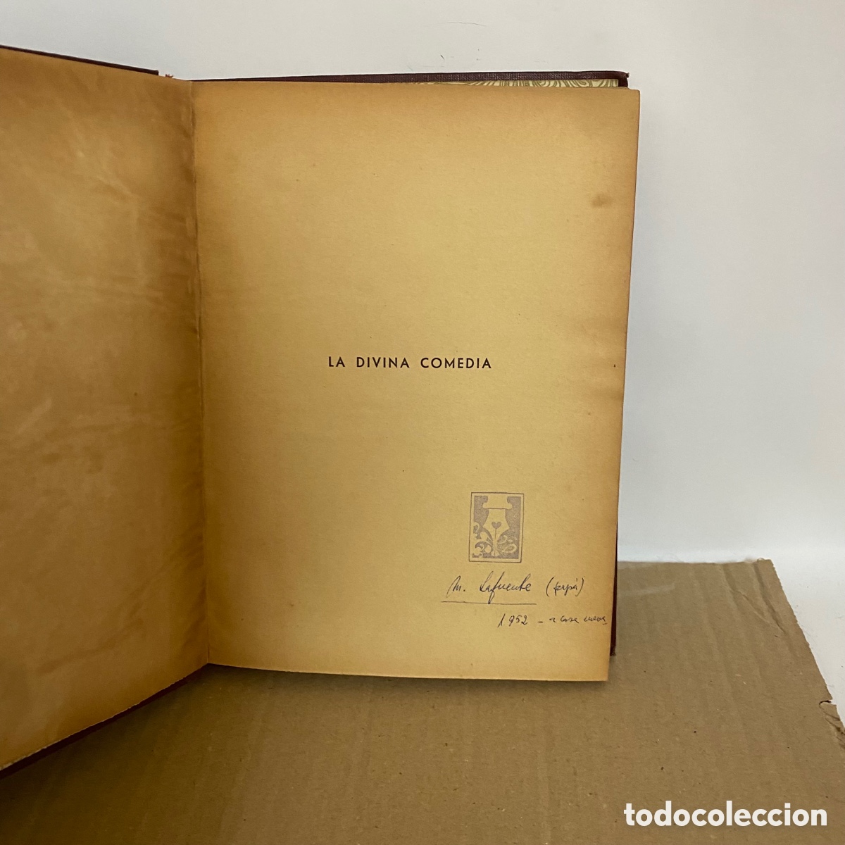 Libros de segunda mano: Dante - La divina comedia 1952 - Foto 3