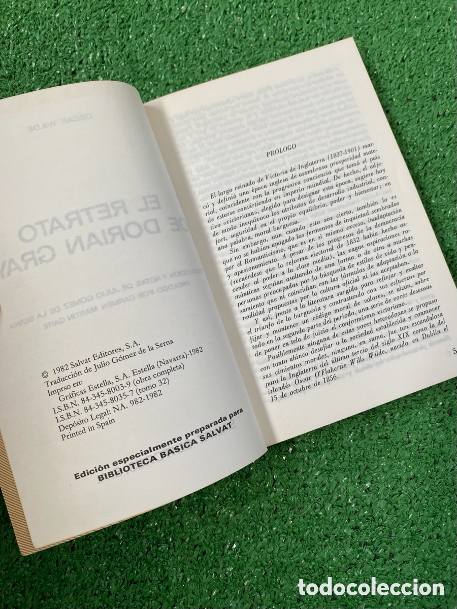 Libros de segunda mano: El retrato de Dorian Gray -Oscar wilde BBS 32 - Foto 3