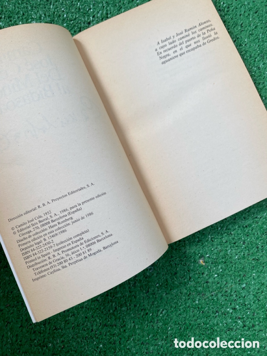 Libros de segunda mano: Camilo Jos&eacute; Cela - Del Mi&ntilde;o al Bidasoa - Foto 3