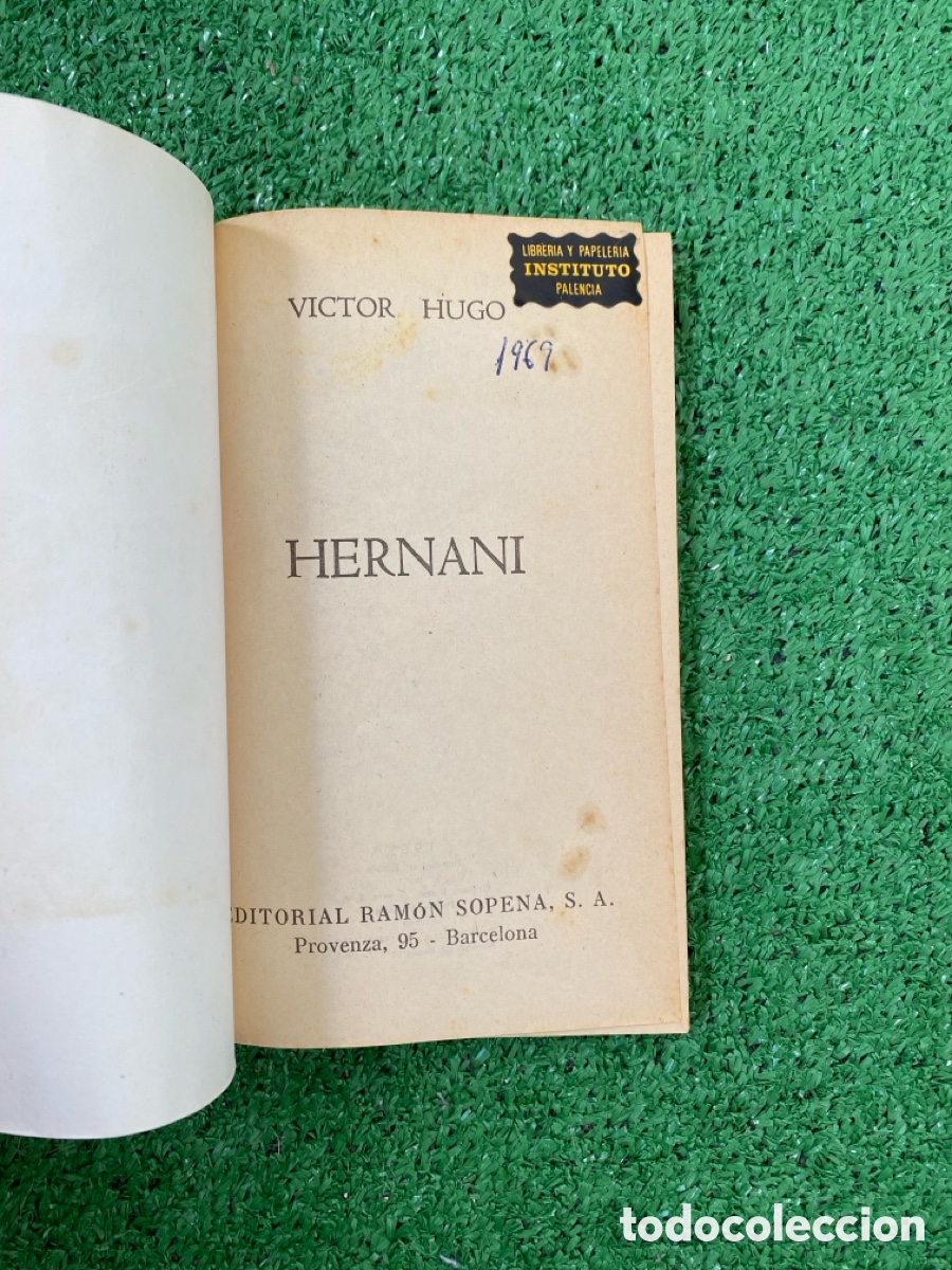 Libros de segunda mano: Hernani - Victor Hugo - Foto 2