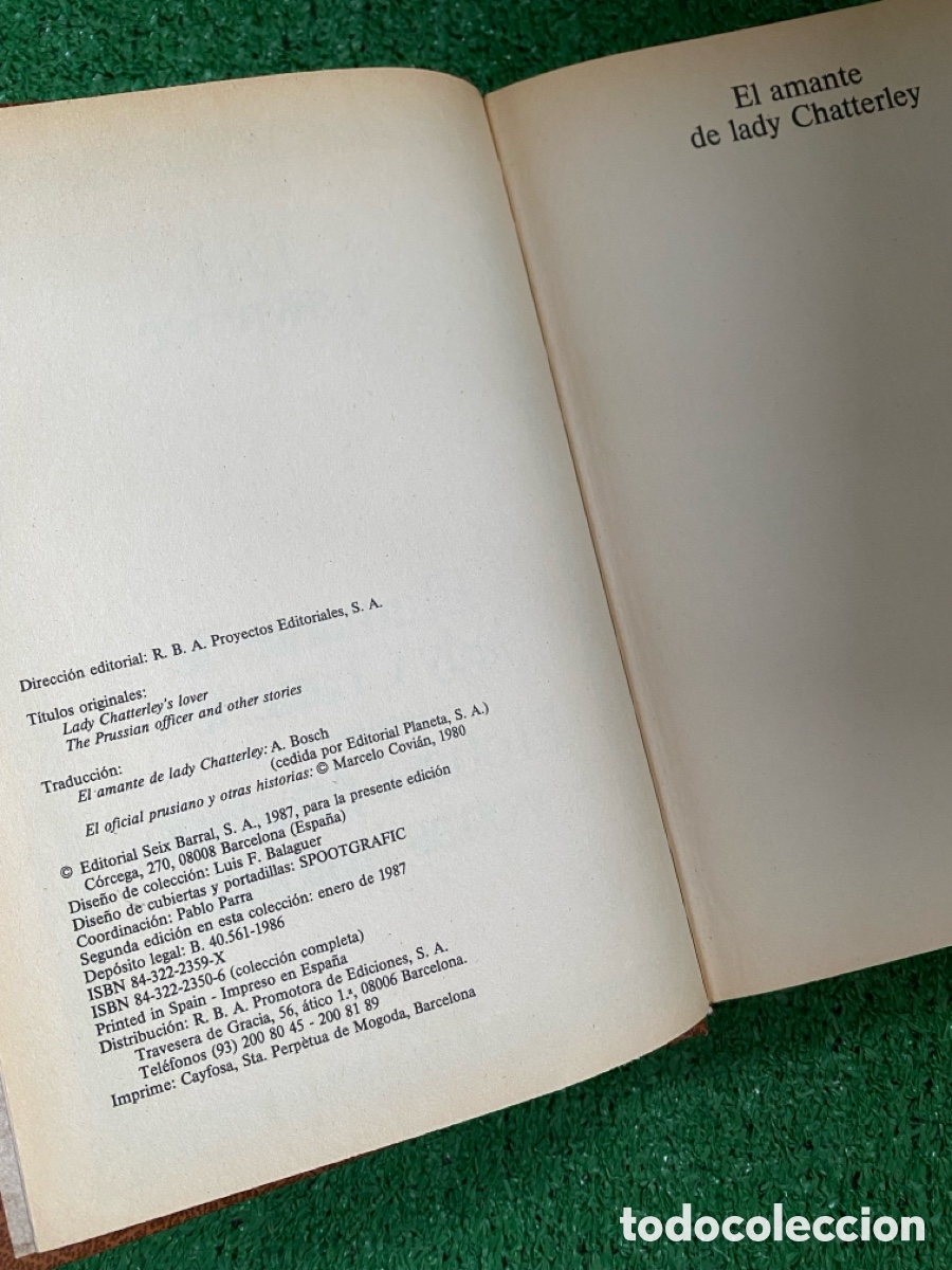 Libros de segunda mano: obras completas D H Lawrence - Foto 4