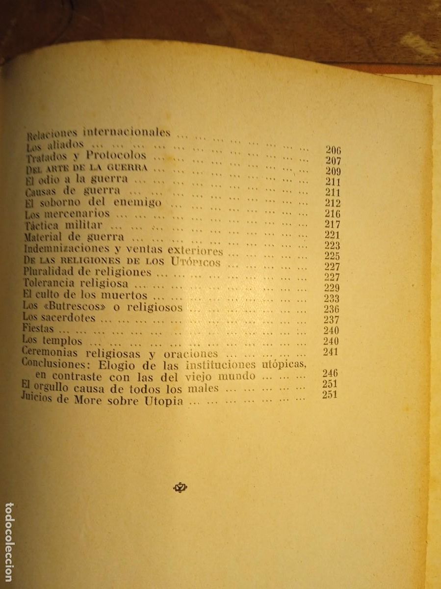 Libros de segunda mano: Utop&iacute;a Thomas More 1937 - Foto 8