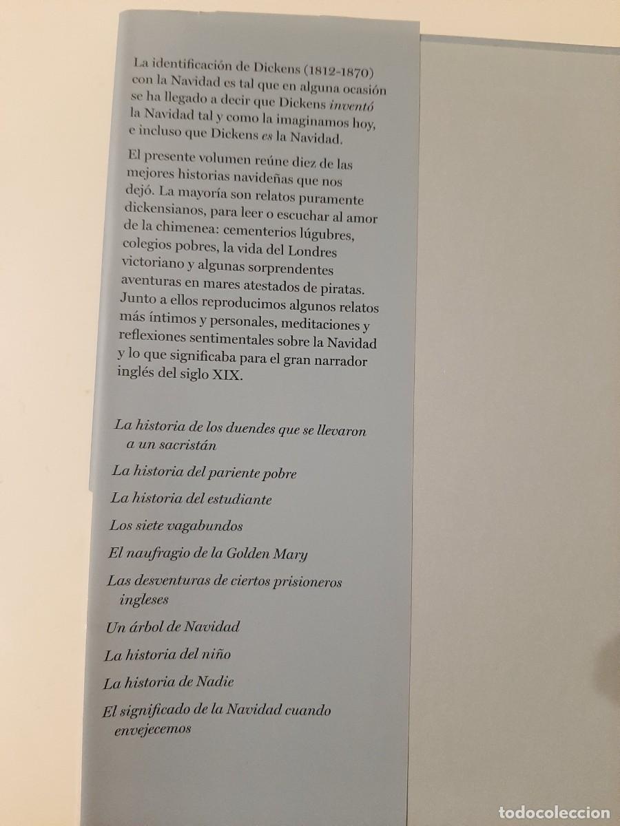 Libros de segunda mano: CUENTOS DE NAVIDAD. CHARLES DICKENS. ESPASA CL&Aacute;SICOS. EDICI&Oacute;N BICENTENARIO. 2011 - Foto 2