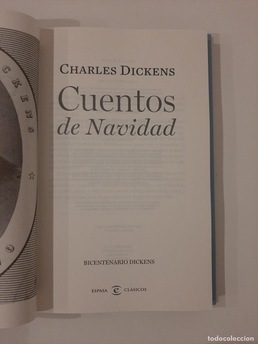 Libros de segunda mano: CUENTOS DE NAVIDAD. CHARLES DICKENS. ESPASA CL&Aacute;SICOS. EDICI&Oacute;N BICENTENARIO. 2011 - Foto 3