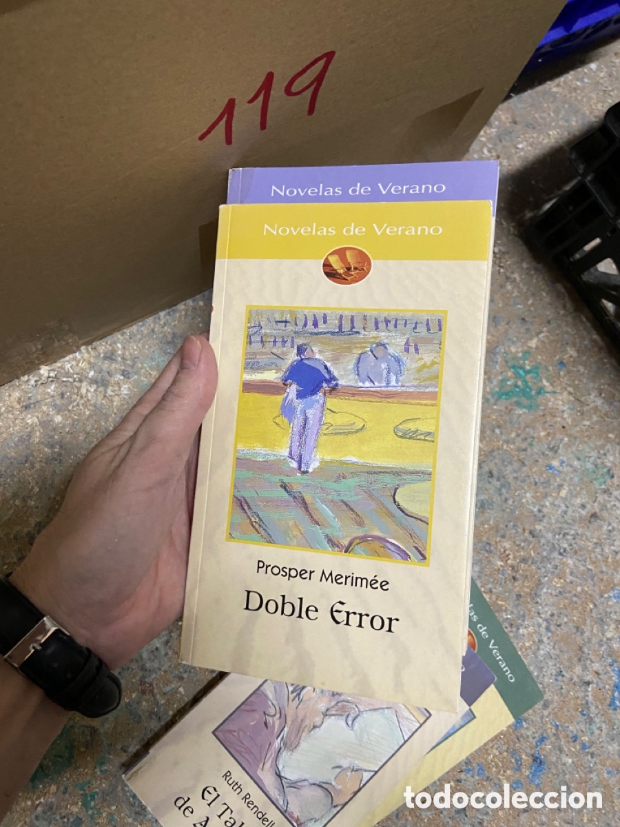 Libros de segunda mano: Caja119 Prosper Merim&eacute;e Doble Error - Foto 1