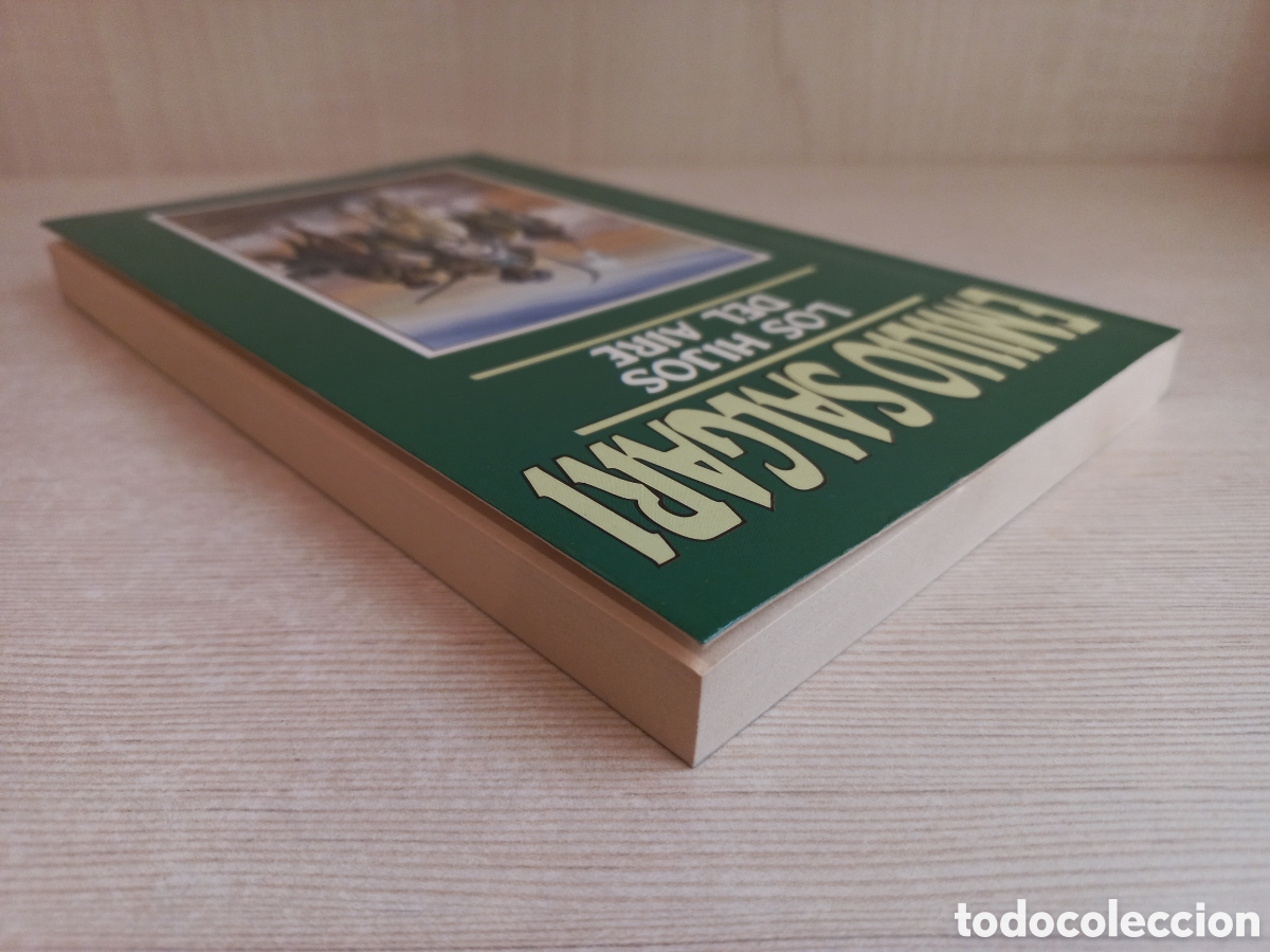 Libros de segunda mano: Los hijos del aire. Emilio Salgari. Ediciones Orbis, 1987. Ilustrado. - Foto 3