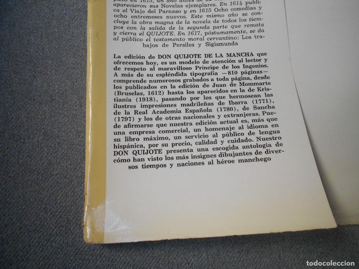 Libros de segunda mano: DON QUIJOTE DE LA MANCHA. - Foto 3