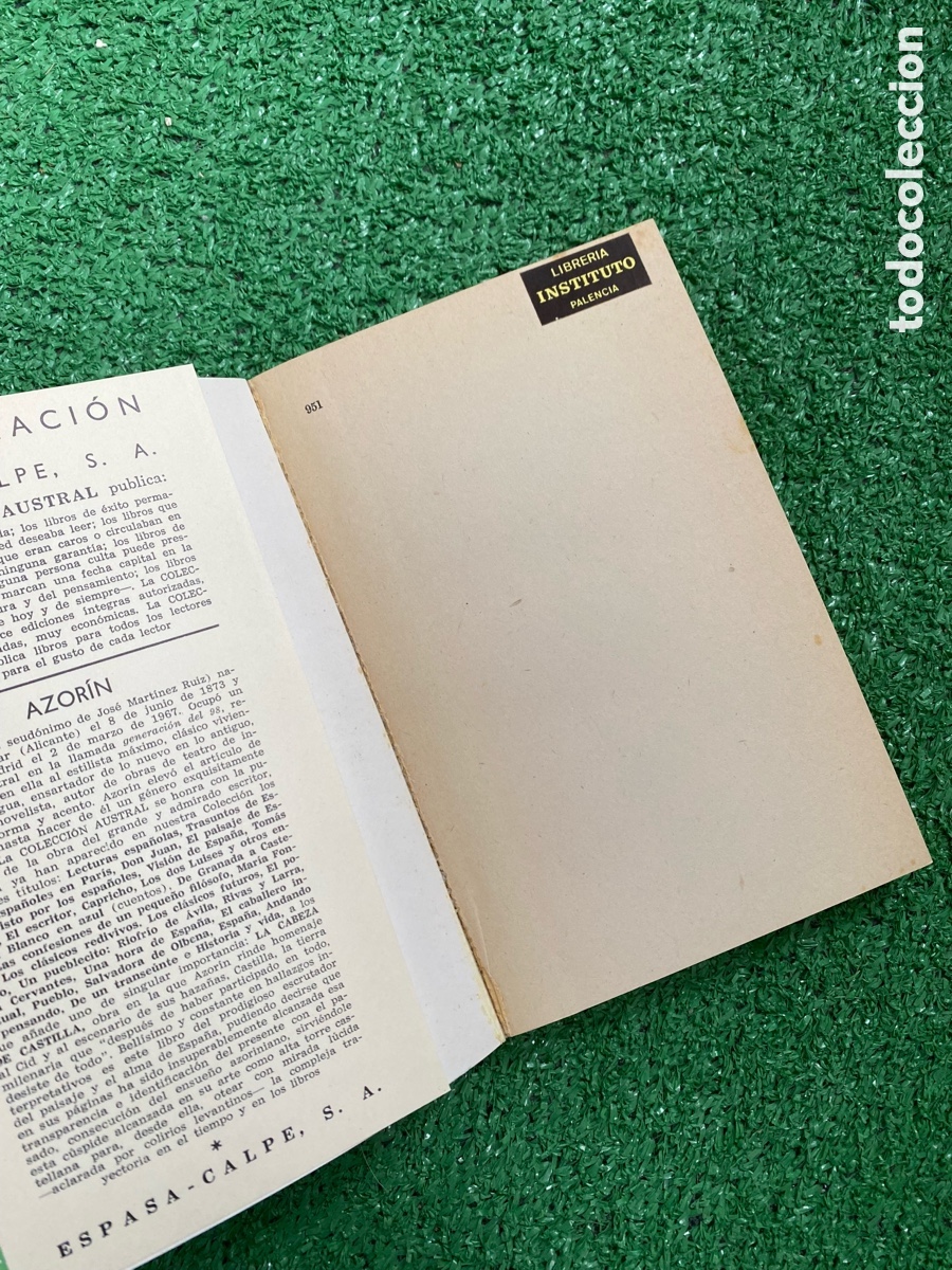 Libros de segunda mano: La cabeza de Castilla - Azor&iacute;n - Foto 2