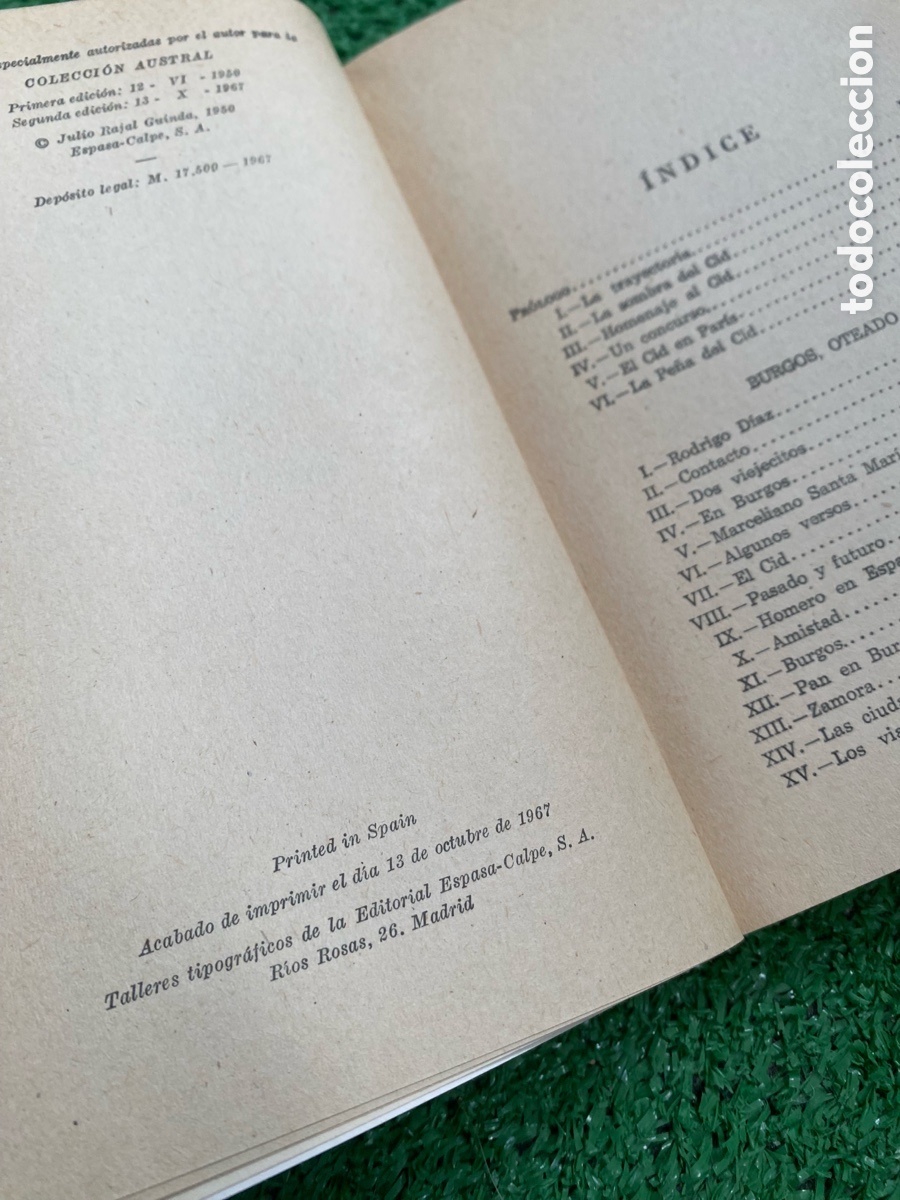 Libros de segunda mano: La cabeza de Castilla - Azor&iacute;n - Foto 3