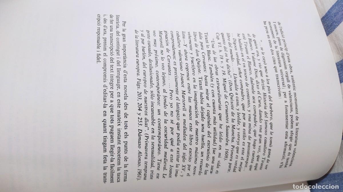 Libros de segunda mano: FACS&Iacute;MIL TIRANT LO BLANCH DE JOANOT MARTORELL. - Foto 10