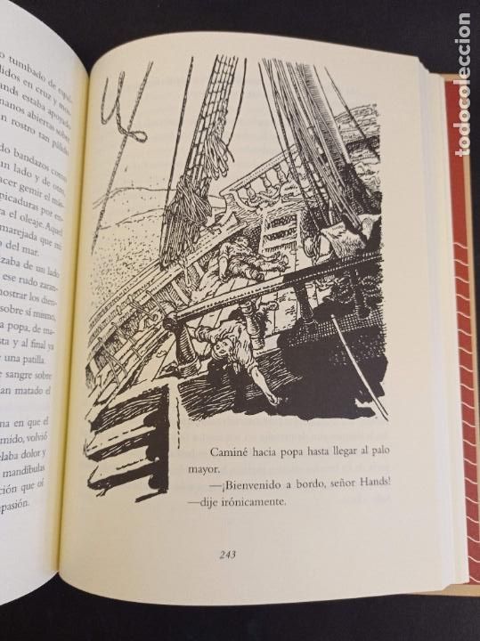 Libros de segunda mano: 2003 - ROBERT LOUIS STEVENSON. La isla del tesoro. Ilustraciones de Joan Junceda - Foto 7