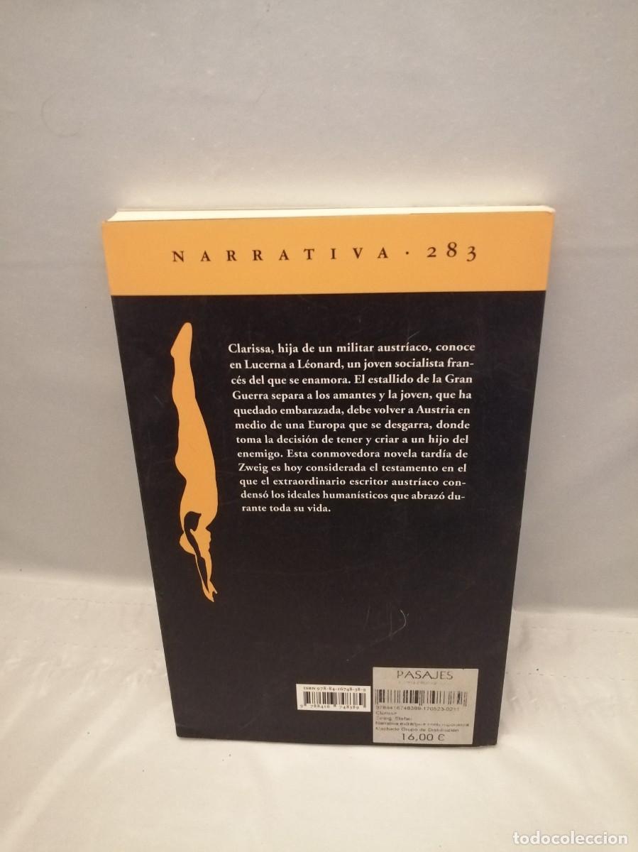 Libros de segunda mano: Stefan Zweig: Clarissa - Foto 2