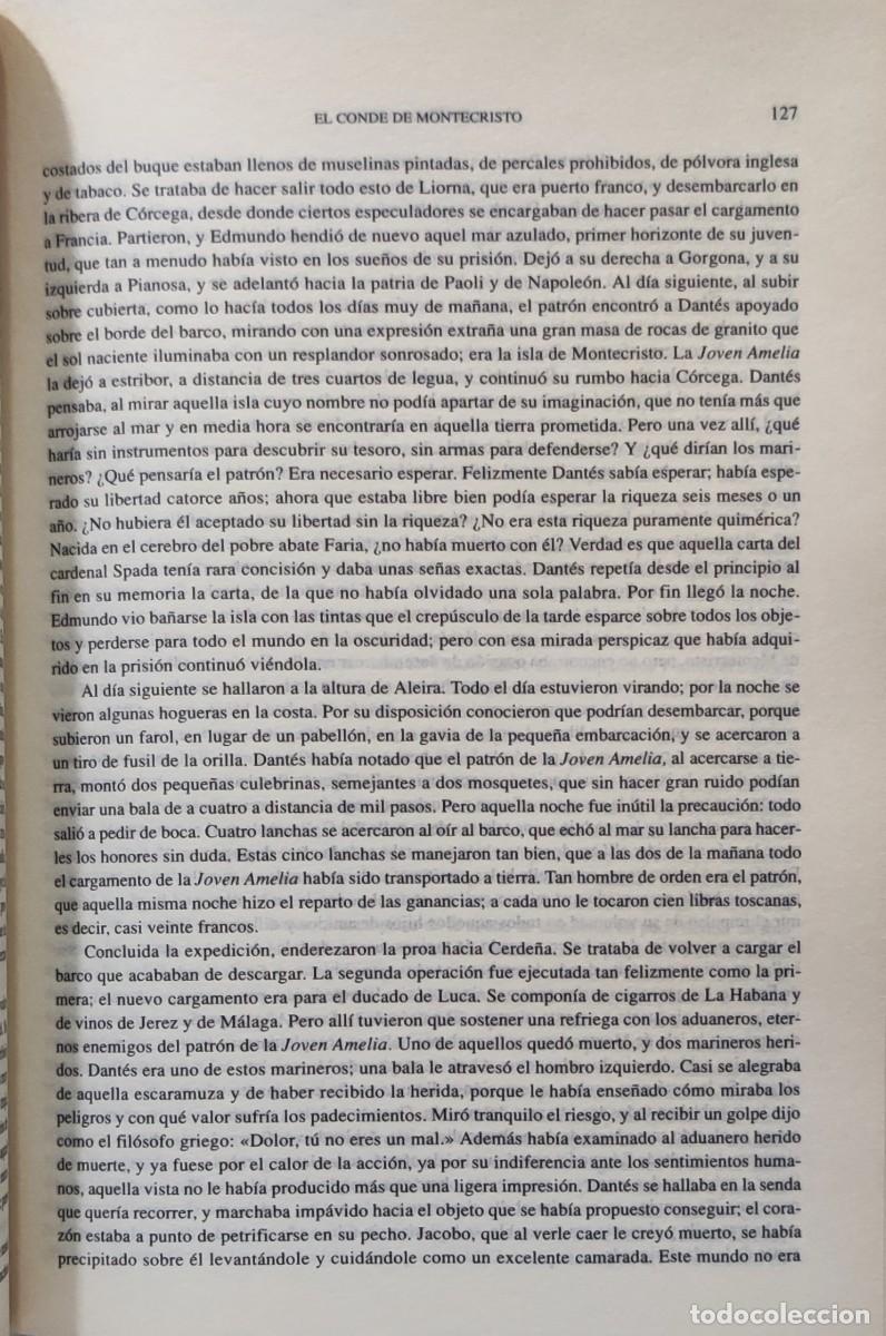 Libros de segunda mano: EL CONDE DE MONTECRISTO / ALEJANDRO DUMAS. MADRID : EDIMAT, 1998. - Foto 2