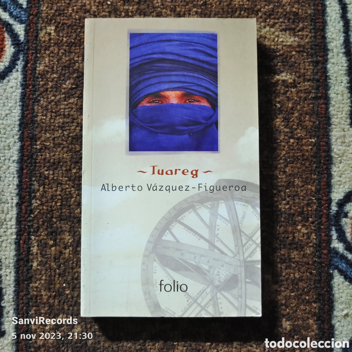 Libros de segunda mano: TUAREG (ALBERTO V&Aacute;ZQUEZ-FIGUEROA) (FOLIO) - Foto 1