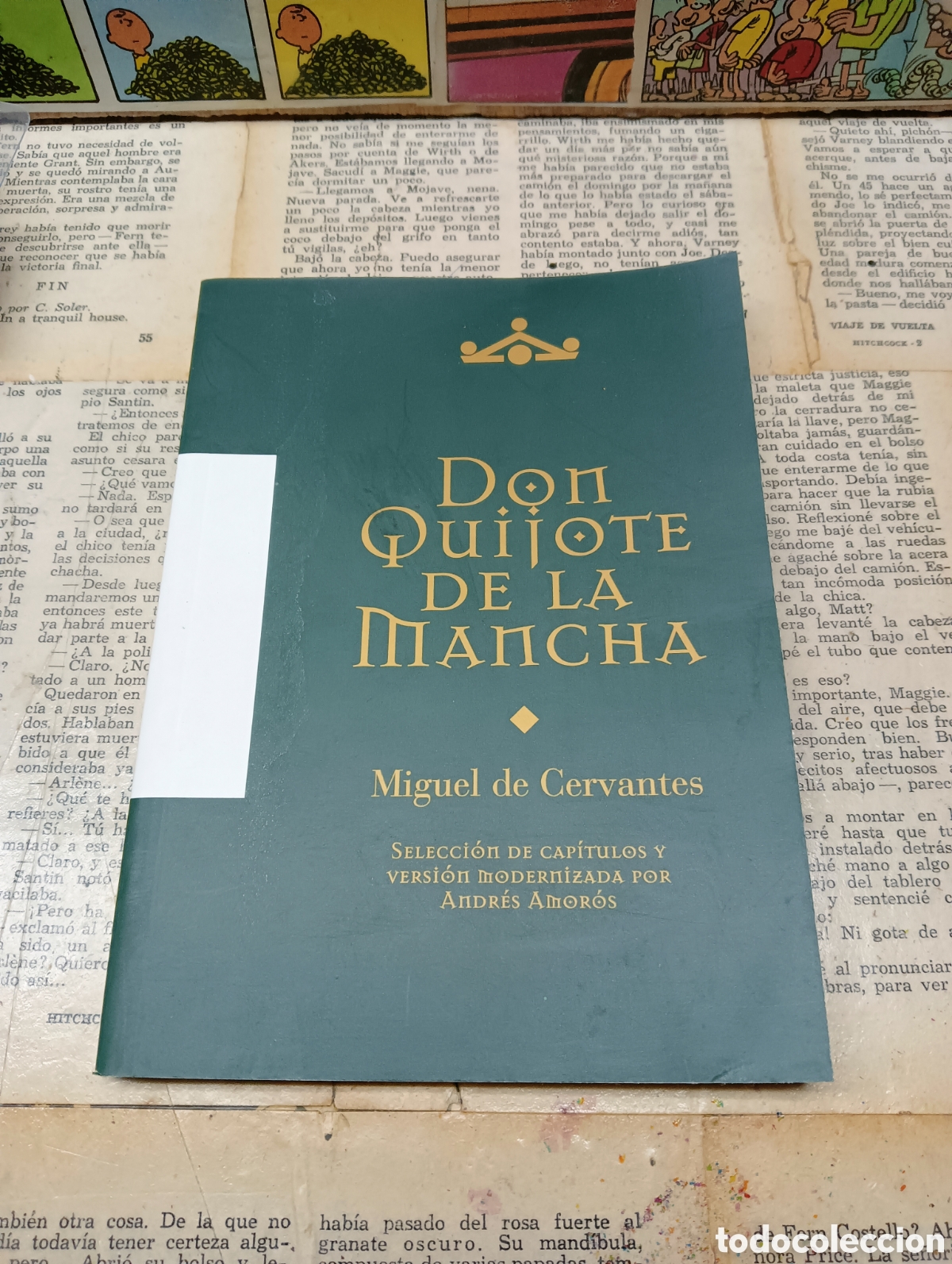 Libros de segunda mano: Don Quijote de la Mancha. Andr&eacute;s Amor&oacute;s. - Foto 1