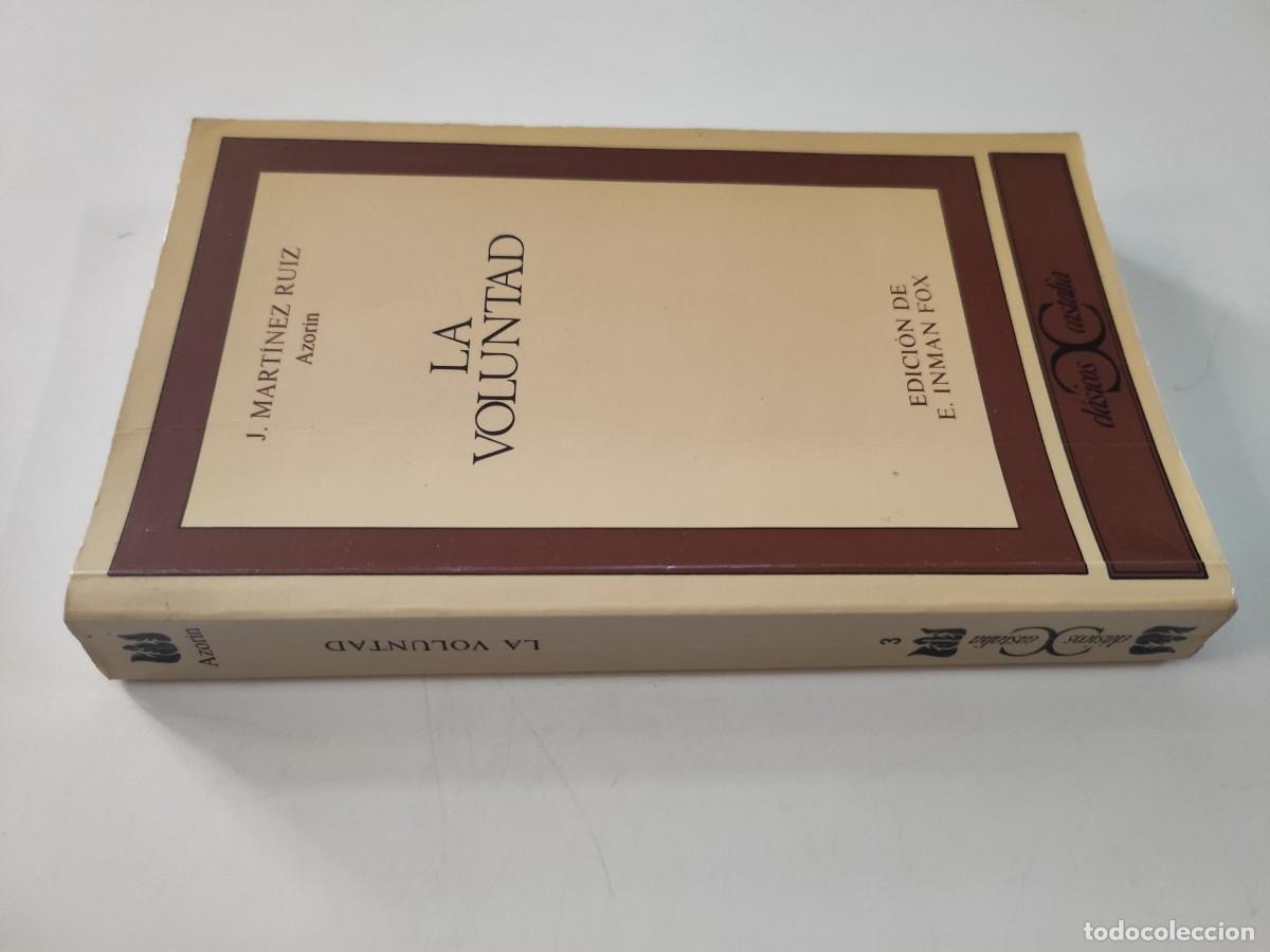 Libros de segunda mano: La voluntad. J. Mart&iacute;nez Ruiz. Castalia. - Foto 3