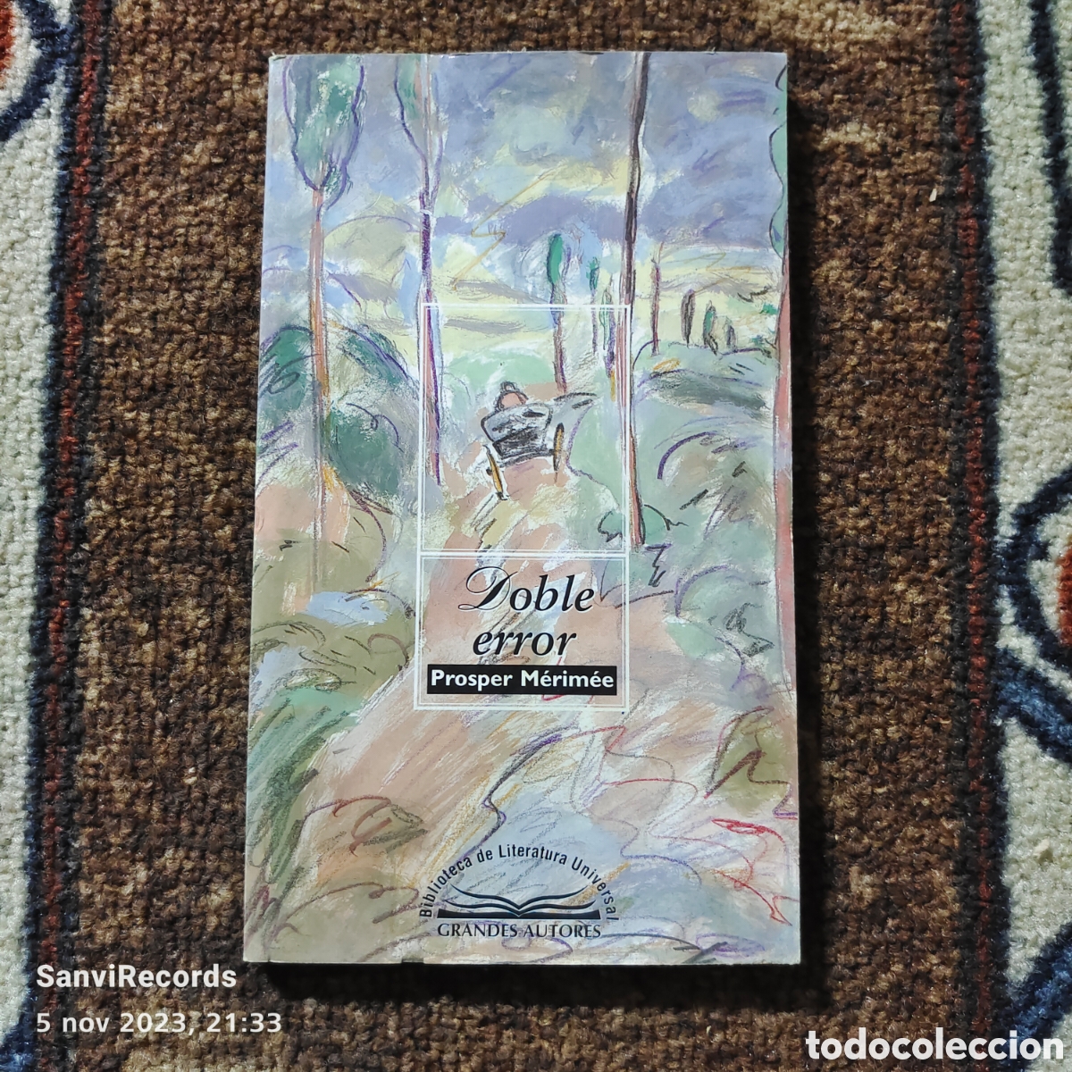 Libros de segunda mano: DOBLE ERROR (PROSPER MERIEE) (GRANDES AUTORES) - Foto 1