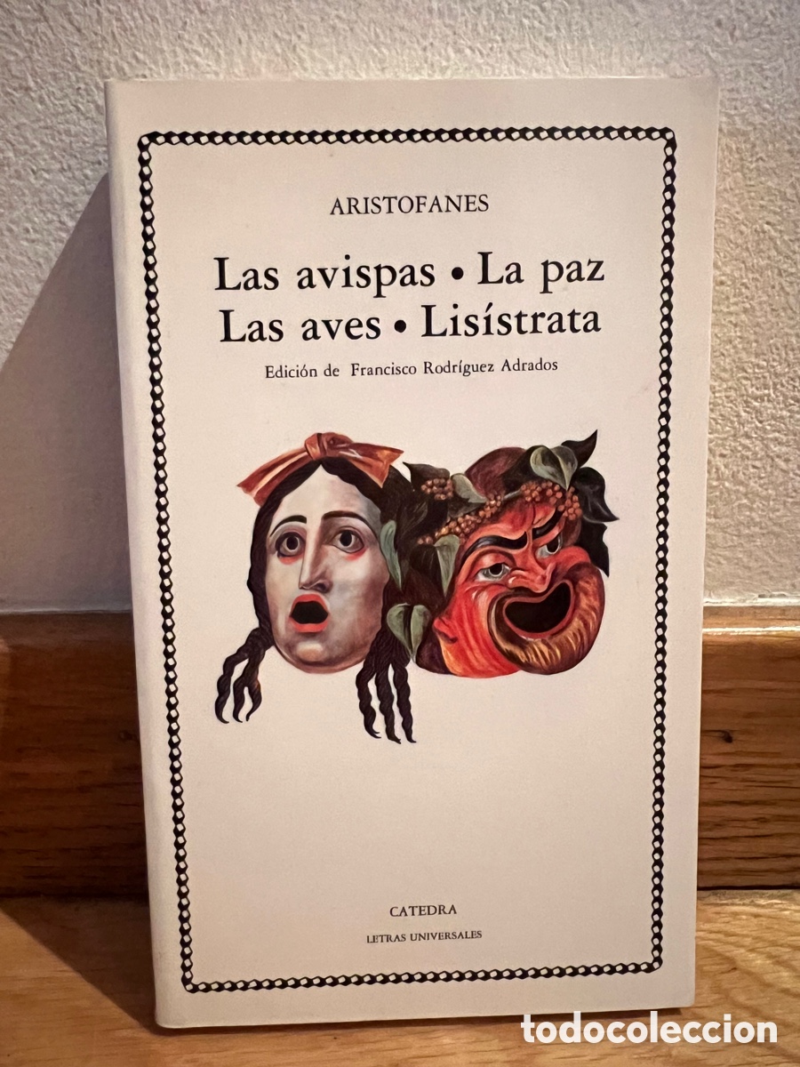 Libros de segunda mano: Las avispas La paz Las aves Lis&iacute;strata Aristofanes - Foto 1