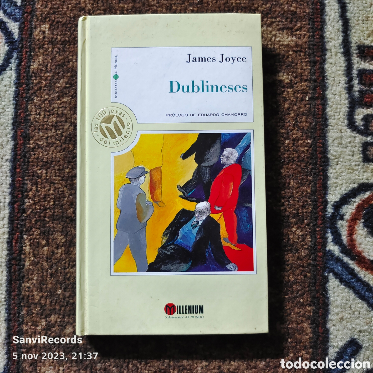 Libros de segunda mano: DUBLINESES (JAMES JOYCE) (MILLENIUM, BIBLIOTECA EL MUNDO) - Foto 1